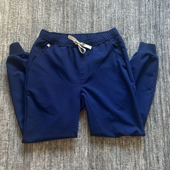 Figs Blue Size S Jogger Style Scrubs, style M21SW2051S PO 3485 - Picture 1 of 4